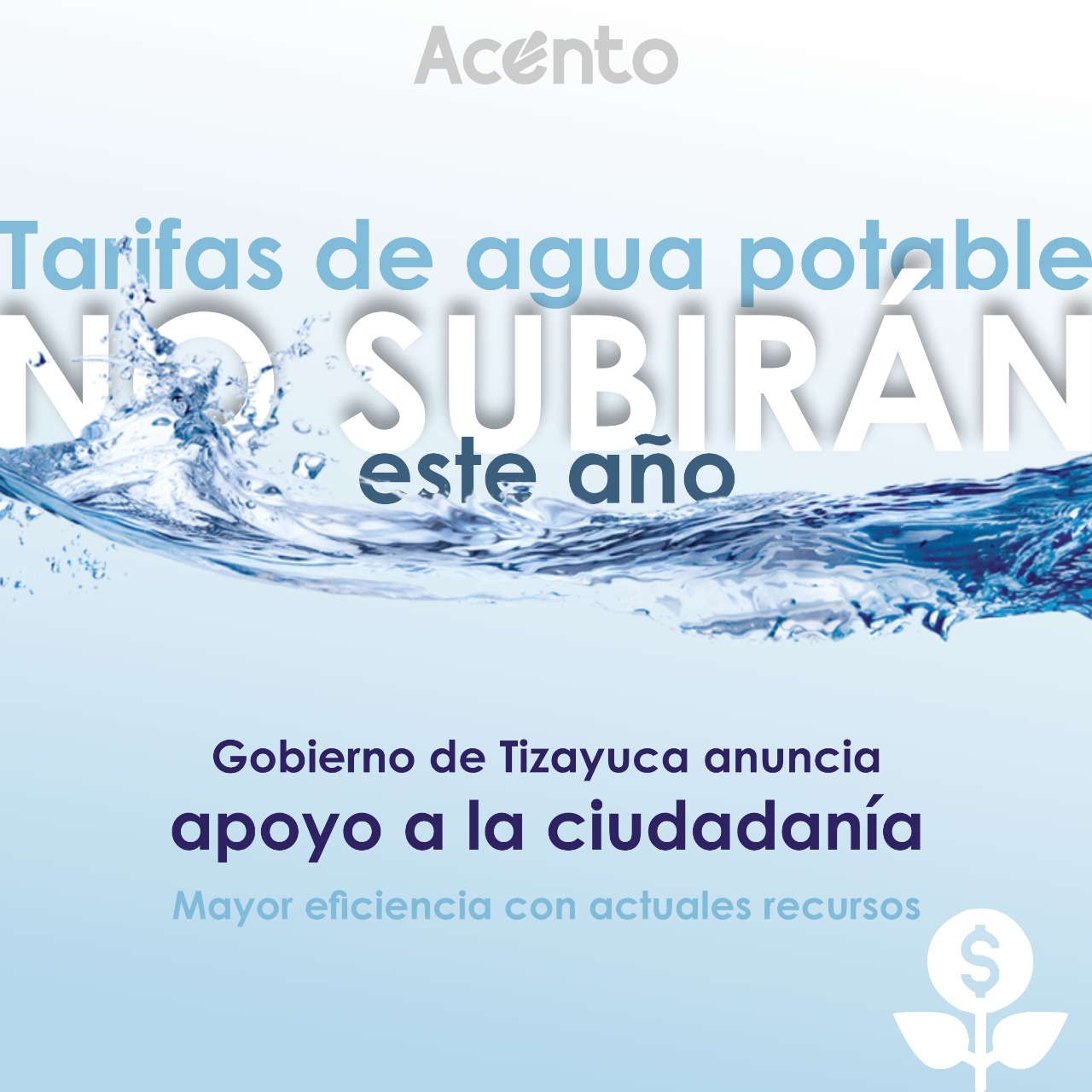 No habrá aumento de impuesto de agua potable en Tizayuca: Susana Ángeles.