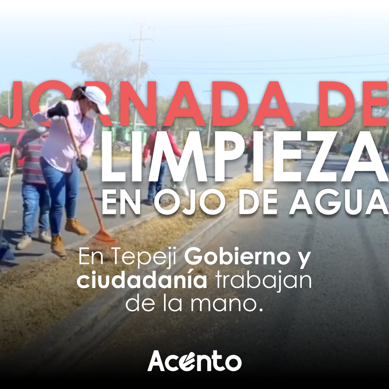 En Tepeji, gobierno y ciudadanía realizan jornadas de limpieza en comunidades.