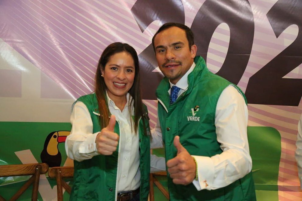 La clavadista Ana Paola Espinoza y el pugilista Juan Manuel Márquez son candidatos del PVEM a diputaciones.