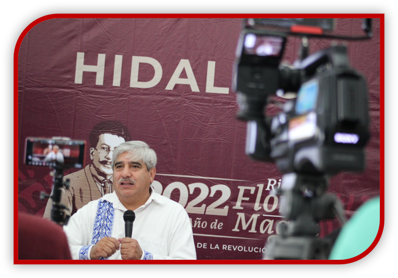 Abraham Mendoza, presenta “corte de caja” del Estado de los Programas Federales en Hidalgo.