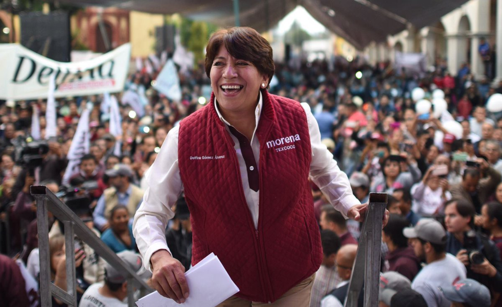 Delfina Gómez se perfila como la candidata de Morena para el Estado de México.