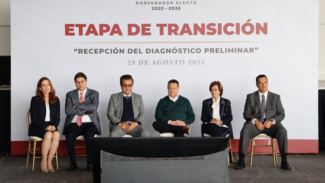 Equipo de transición entrega diagnóstico preliminar a Julio Menchaca