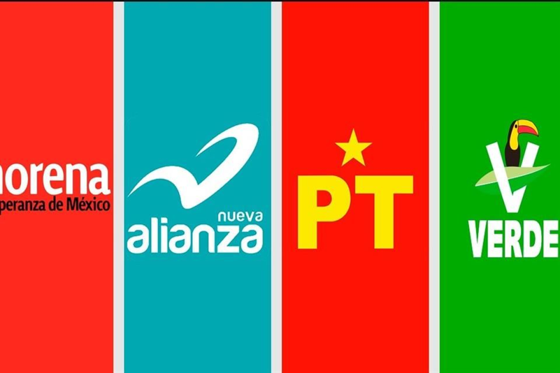 Nueva Alianza, PT y PVEM en la mira de Morena para hacer coalición en buscar de gobierno del Edomex.
