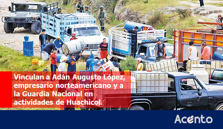 Adán Augusto, Guardia Nacional y empresario gringos, ligados a Huachicol, revela Sedena Leaks.