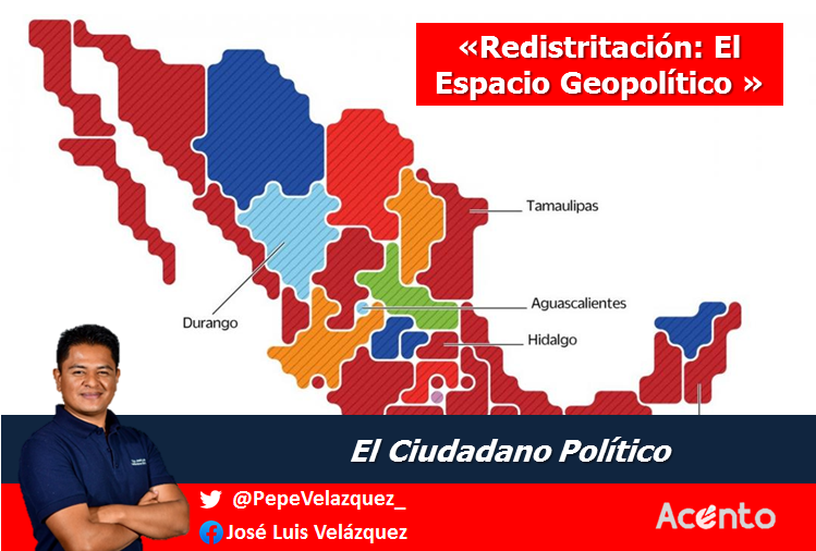 Redistritación: El Espacio Geopolítico, por Pepe Velázquez.