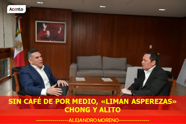Hacen las paces, Alito Moreno y Osorio Chong.