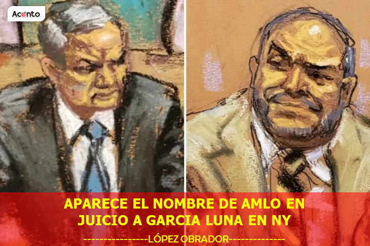 El nombre de AMLO, se escucha por primera vez en Juicio a García Luna