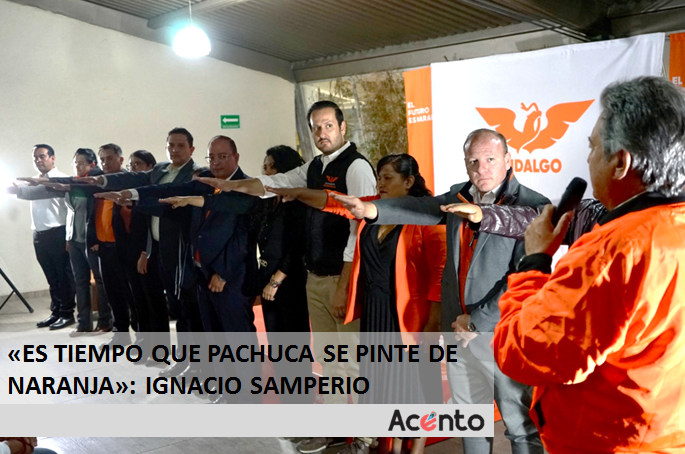 “Es tiempo que Pachuca se pinte de Naranja”, toma protesta la Comisión Municipal.
