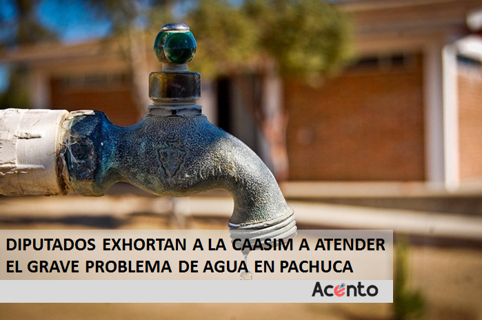 Diputados piden a CAASIM atender el grave problema de agua potable en la capital.