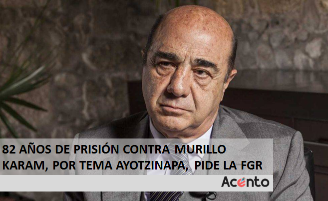 Por tortura y desaparición forzada, FGR, pide 82 años de prisión para Murillo Karam.