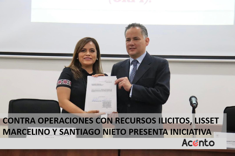 Presentan diputada, Lisset Marcelino y Santiago Nieto, ante el Congreso del Estado de Hidalgo propuesta de reforma para combatir las Operaciones con Recursos de Procedencia Ilícita