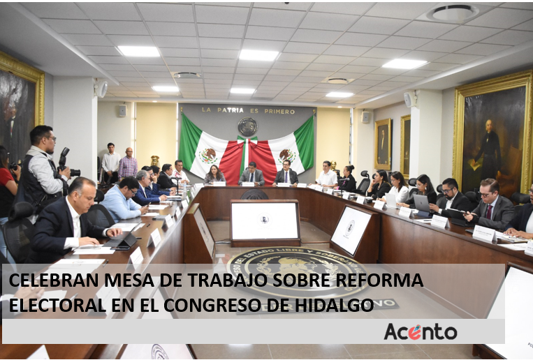 Recibe Congreso de Hidalgo observaciones a iniciativas electorales