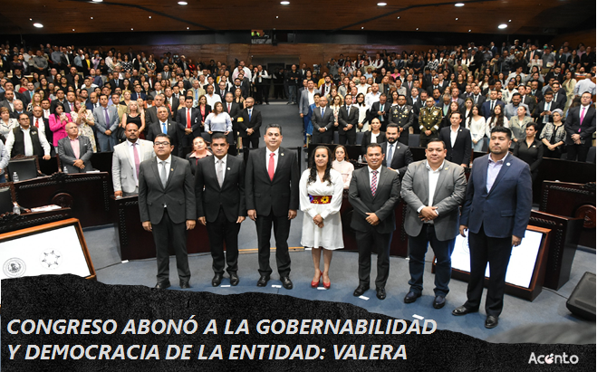 Congreso de Hidalgo abonó a la gobernabilidad y democracia de la entidad: JVP
