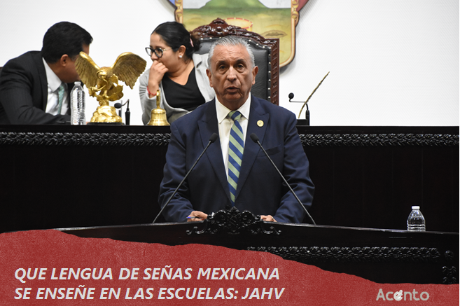 Que la Lengua de Señas Mexicana, se promueva en las escuelas por ley: José Antonio Hernández