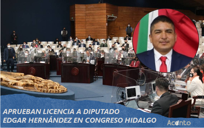 Diputados de Hidalgo eligen directiva de noviembre y aprueba licencia de diputado