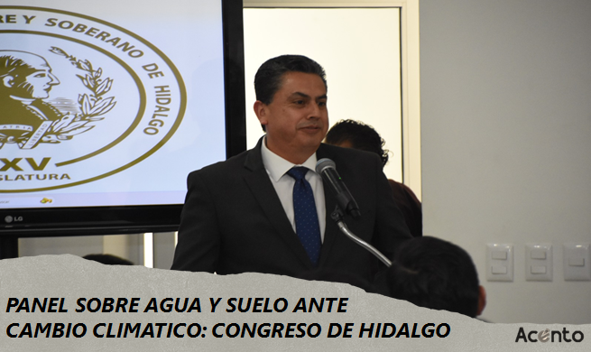 “Agua y suelo: desafÃ­os ante el cambio climÃ¡tico”, en el Congreso de Hidalgo