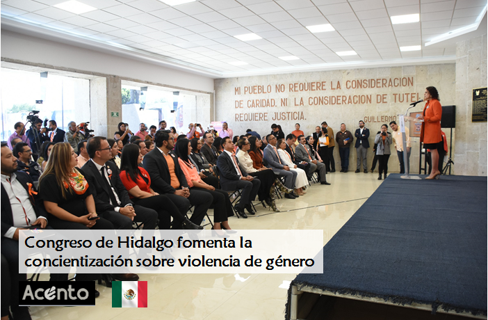 Congreso de Hidalgo fomenta la concientización sobre violencia de género