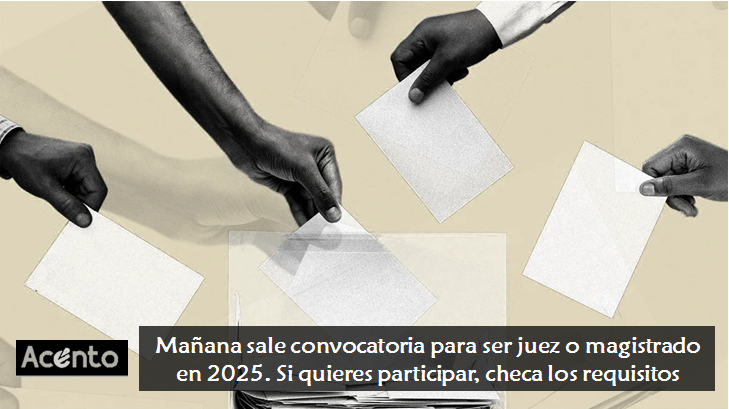 ¿Quieres ser juez o magistrado en 2025?. Mañana sale la convocatoria para quienes quieran participar. Conoce los requisitos