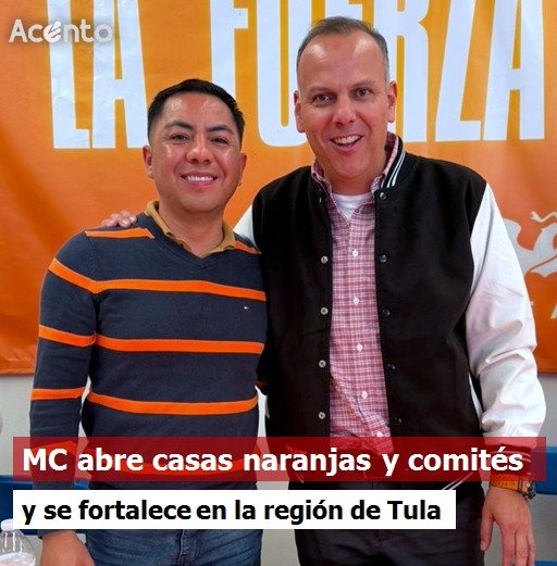 Movimiento Ciudadano toma fuerza en la región de Tula con la apertura de Casas Naranjas y Comités Municipales