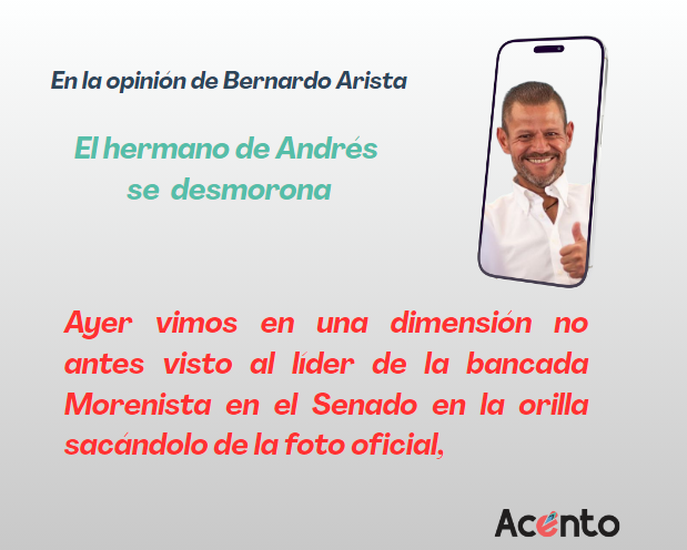 El hermano de Andrés se desmorona