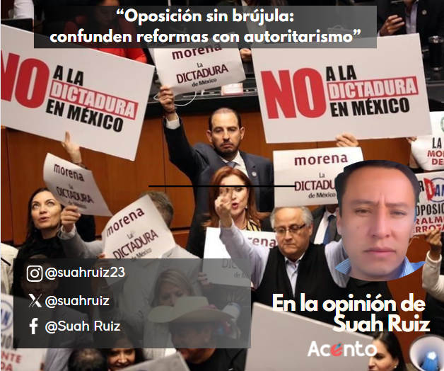Oposición sin brújula: confunden reformas con autoritarismo