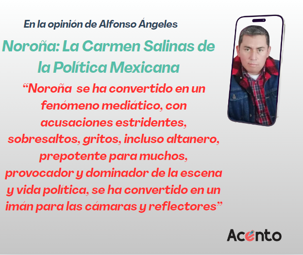 Fernández Noroña: La Carmen Salinas de la Política Mexicana