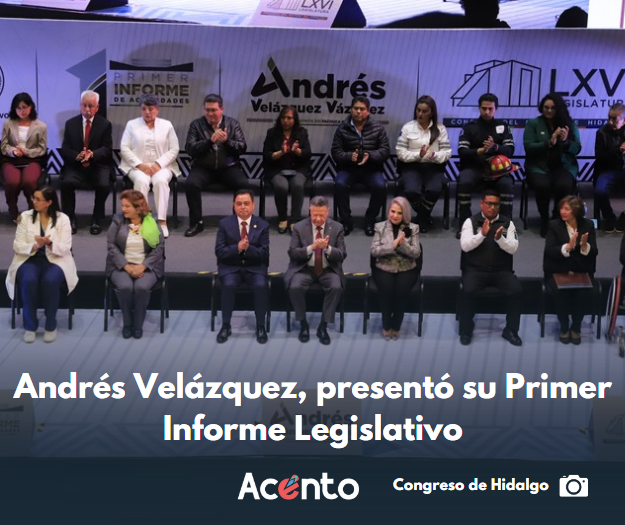 Diputado Andrés Velázquez rinde primer informe de actividades con la cercanía real a la ciudadanía como su principal sello de trabajo