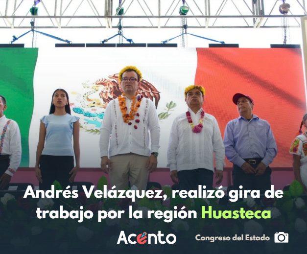 Diputado Andrés Velázquez realiza gira de trabajo en la Huasteca hidalguense