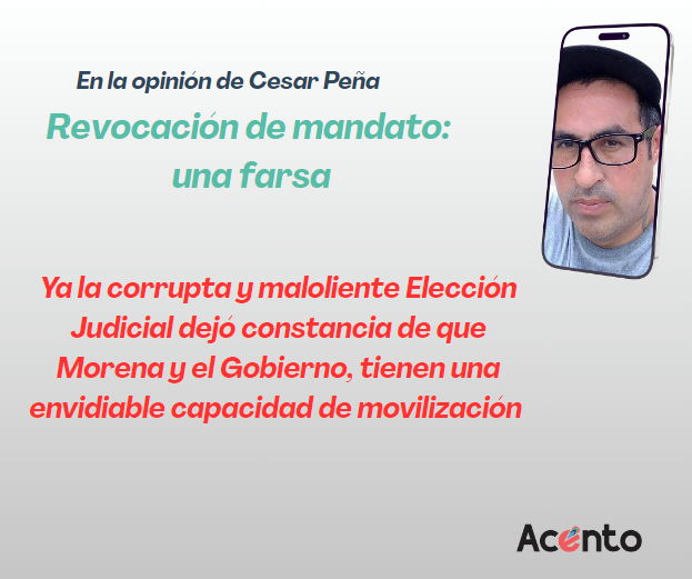 Revocación de mandato: una farsa