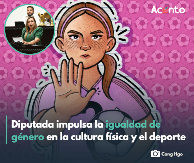 Con iniciativa, diputada impulsa la igualdad de género en la cultura física y el deporte