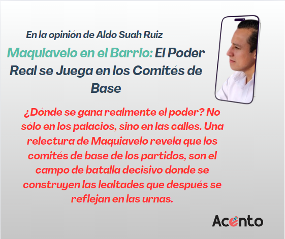Maquiavelo en el Barrio: El Poder Real se Juega en los Comités de Base
