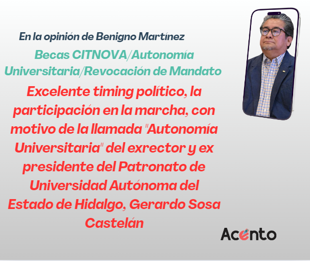 Becas CITNOVA/Autonomía Universitaria/Revocación de Mandato