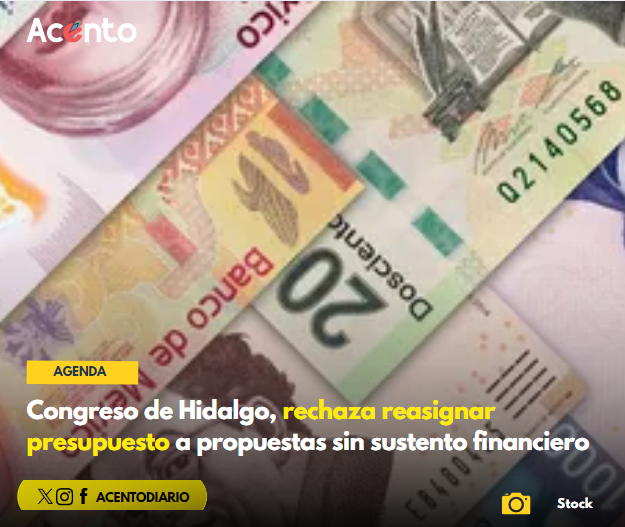 Rechaza Congreso reasignar presupuesto a proyectos sin sustento financiero