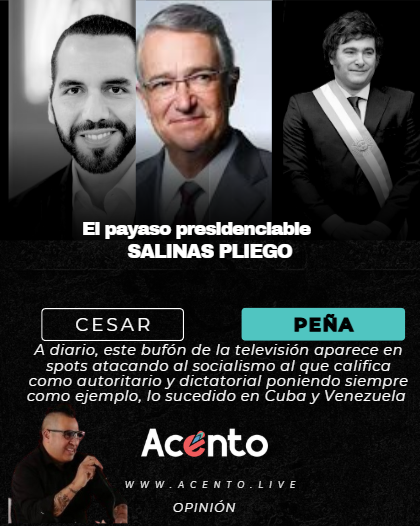 El payaso presidenciable Salinas Pliego