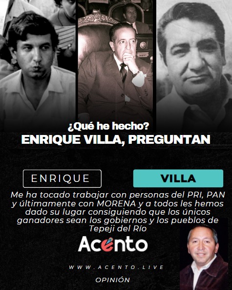 Algunos preguntan ¿Qué ha hecho Enrique Villa?