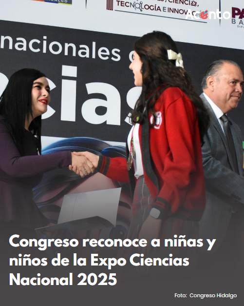 Congreso reconoce talento de niñas, niños y jóvenes que participaron en Expociencias Nacional 2025