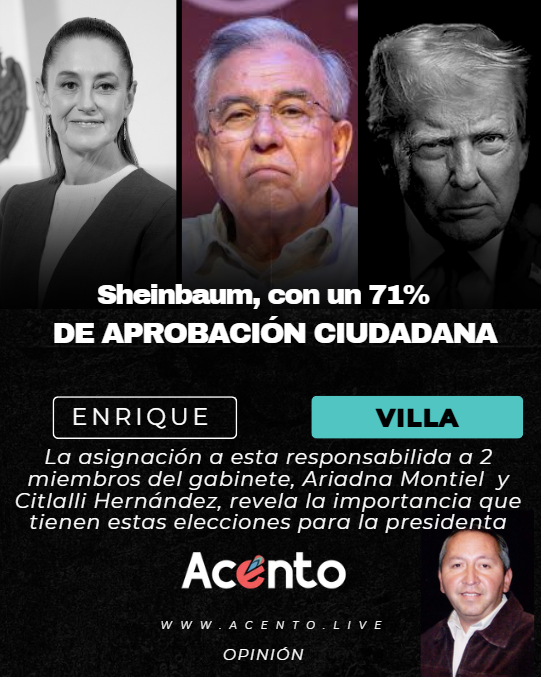 Claudia Sheinbaum Pardo con un 71% de aprobación ciudadana