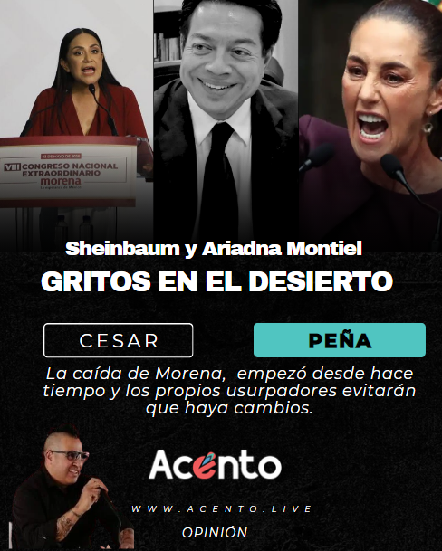 Sheinbaum y Montiel: llamados en el desierto