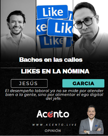 Baches en la calle, likes en la nómina