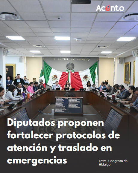 Diputados proponen fortalecer protocolos de atención y traslado en emergencias