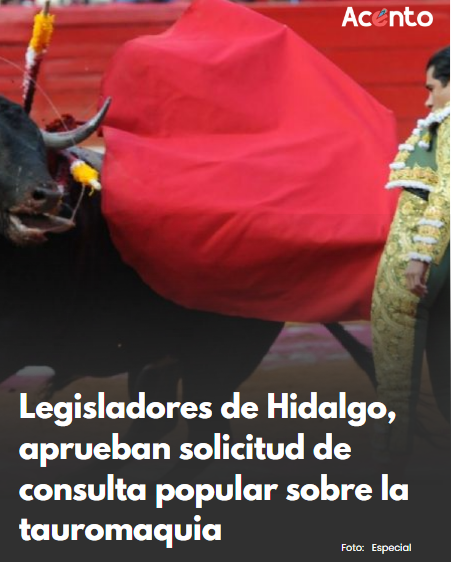 Legisladores aprueban solicitud de consulta popular sobre la tauromaquia