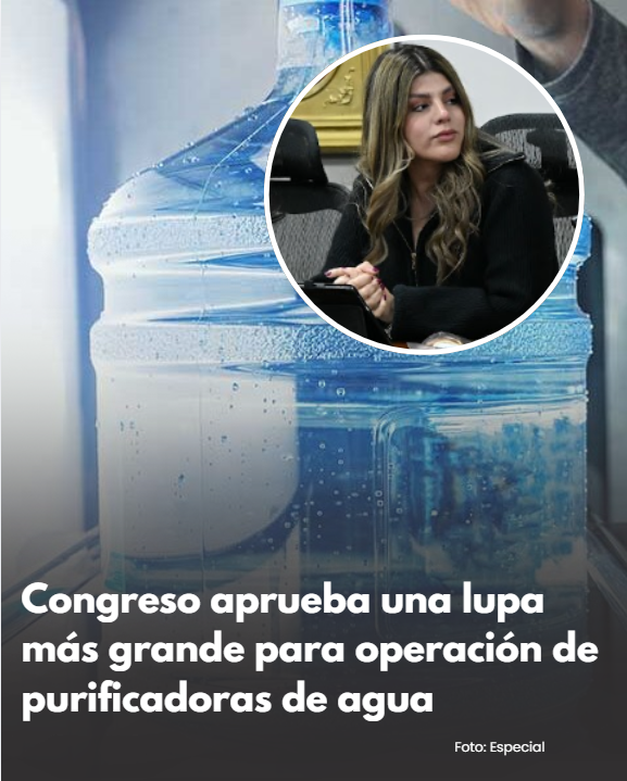 Congreso de Hidalgo avala reforzar verificación sanitaria en purificadoras de agua