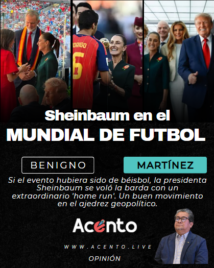 Sheinbaum en el Mundial de Fútbol