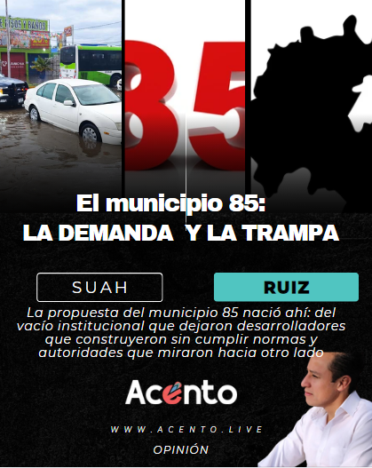 El municipio 85: entre la demanda legítima y la trampa institucional.