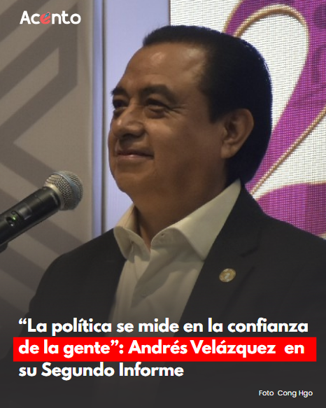 “La política se mide en la confianza de la gente”: Andrés Velázquez Vázquez presenta su II Informe Legislativo