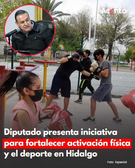 Diputado propone fortalecer la activación física y el deporte como prácticas cotidianas e incluyentes