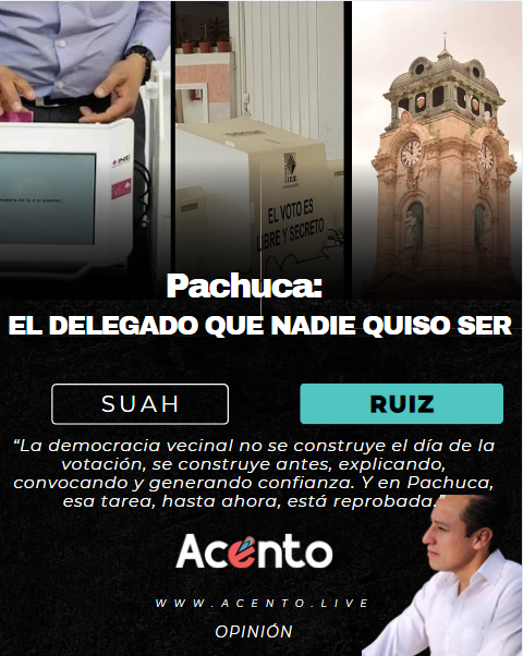 El delegado que nadie quiso ser: PACHUCA.