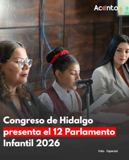 Congreso de Hidalgo presenta el 12 Parlamento Infantil 2026