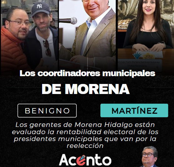 Los coordinadores municipales de Morena Hidalgo
